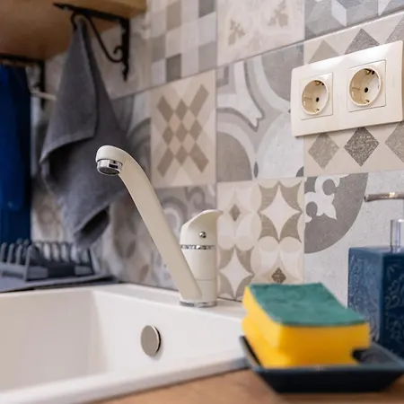 Center Retro Chic Kapana 2-bed Apartament *